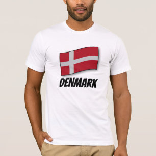 T-shirt Drapeau du Danemark
