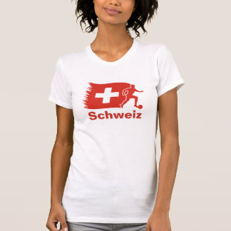 T-shirt Drapeau du football de la Suisse