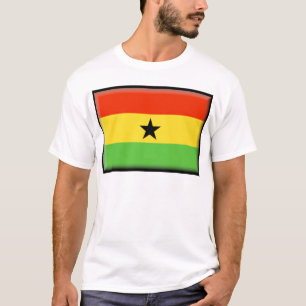 T-shirt Drapeau du Ghana