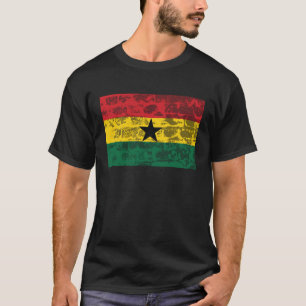 T-shirt Drapeau du Ghana