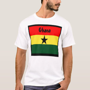 T-shirt Drapeau du Ghana