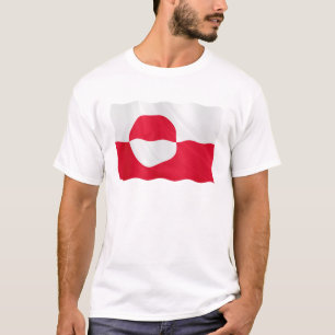 T-shirt Drapeau du Groenland