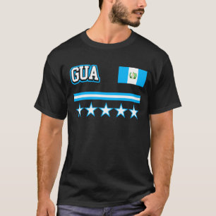 T-shirt Drapeau du Guatemala