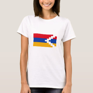 T-shirt Drapeau du Haut-Karabakh