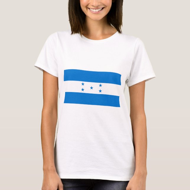 T-shirt Drapeau du Honduras (Devant)