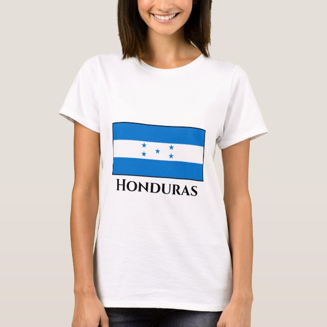 T-shirt Drapeau du Honduras (Devant)