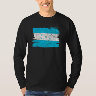 T-shirt Drapeau du Honduras Fierté Amitié Fier Paix Vintag