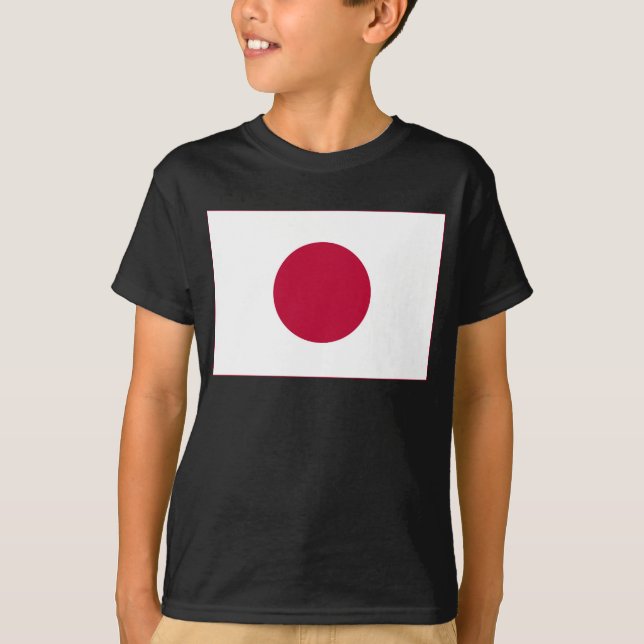 T-shirt Drapeau du Japon : Hinomaru, Nisshōki, Red Rising  (Devant)