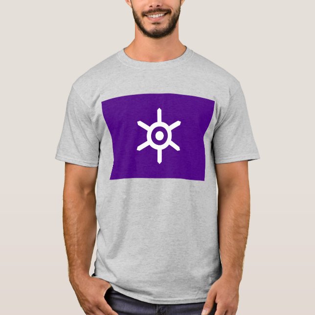 T-shirt Drapeau du Japon métropolitain de la préfecture de (Devant)
