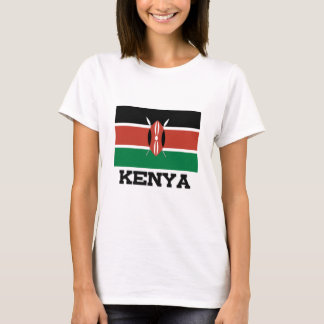 T-shirt Drapeau du Kenya
