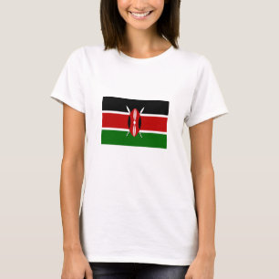 T-shirt Drapeau du Kenya