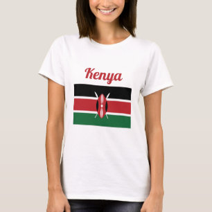 T-shirt Drapeau du Kenya