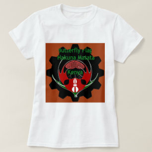 T-shirt Drapeau du Kenya - Hakuna Matata Patriotic