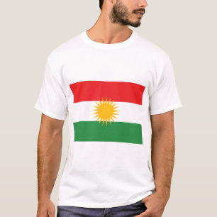 T-shirt Drapeau du Kurdistan