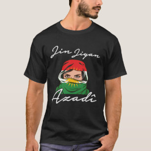 T-shirt Drapeau du Kurdistan Jin Jiyan Azadi