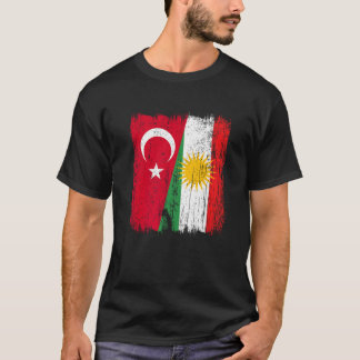 T-shirt Drapeau du Kurdistan turc Héritag kurde turc