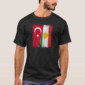 T-shirt Drapeau du Kurdistan turc Héritag kurde turc