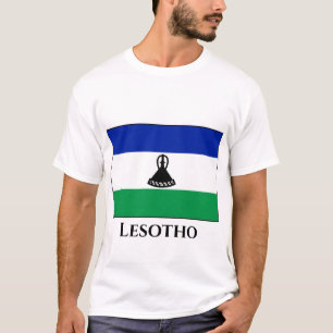 T-shirt Drapeau du Lesotho