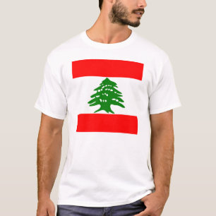 T-shirt Drapeau du Liban