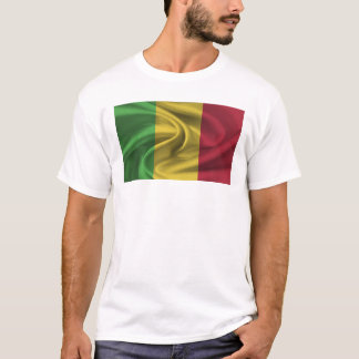 T-shirt Drapeau Du Mali