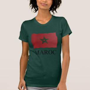 T-shirt Drapeau du Maroc