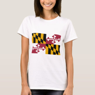 T-shirt Drapeau du Maryland