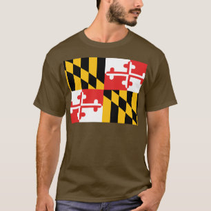 T-shirt Drapeau du Maryland