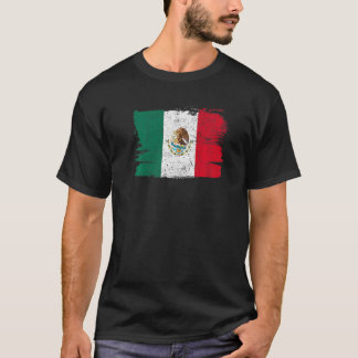 T-shirt Drapeau du Mexique Fierté Amitié Fierté Paix Vinta