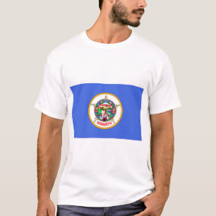 T-shirt Drapeau du Minnesota