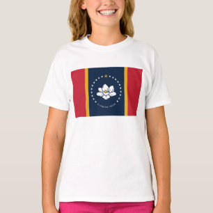 T-shirt Drapeau du Mississippi