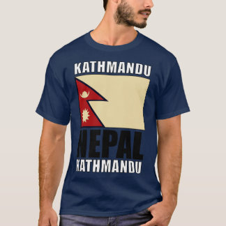 T-shirt Drapeau du Népal
