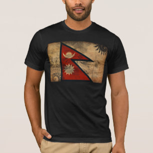 T-shirt Drapeau du Népal