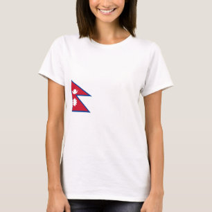 T-shirt Drapeau du Népal