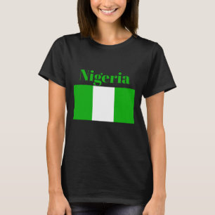 T-shirt Drapeau du Nigéria