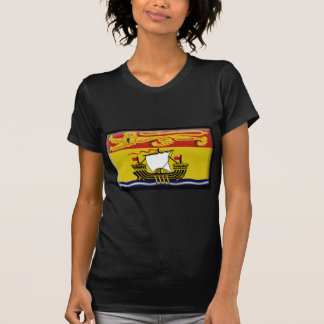 T-shirt Drapeau du Nouveau Brunswick (Canada)