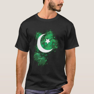 T-shirt Drapeau du Pakistan 14 août Jour de l'indépendance