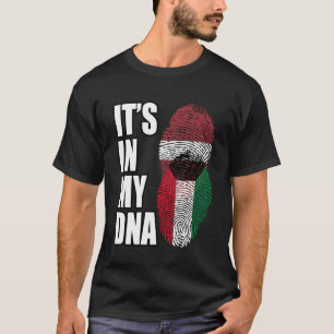 T-shirt Drapeau Du Patrimoine De L'ADN Du Koweït Et De La