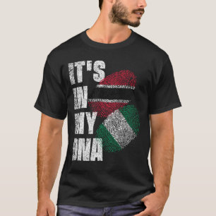 T-shirt Drapeau Du Patrimoine De L'ADN Mélangé Trinidadien