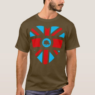 T-shirt Drapeau du Patriote Multinational Conservateur Bri