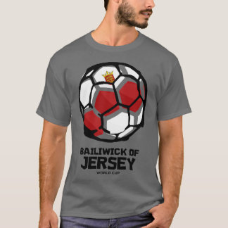 T-shirt Drapeau du pays de Bailiwick de Jersey