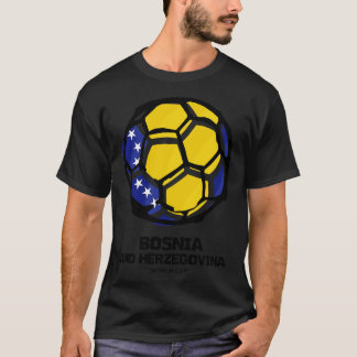 T-shirt Drapeau Du Pays De Bosnie-Herzégovine