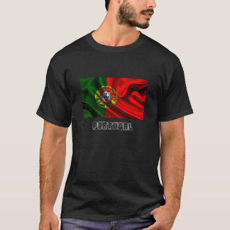 T-shirt Drapeau du Portugal, drapeau portugais