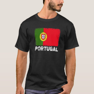 T-shirt Drapeau du Portugal  Soutien au peuple portugais f