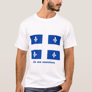 T-shirt Drapeau du Québec