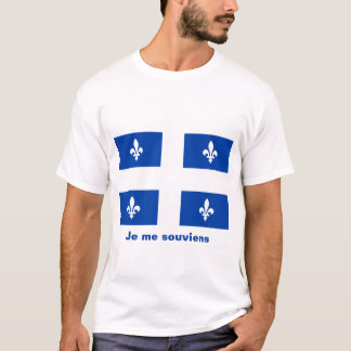 T-shirt Drapeau du Québec