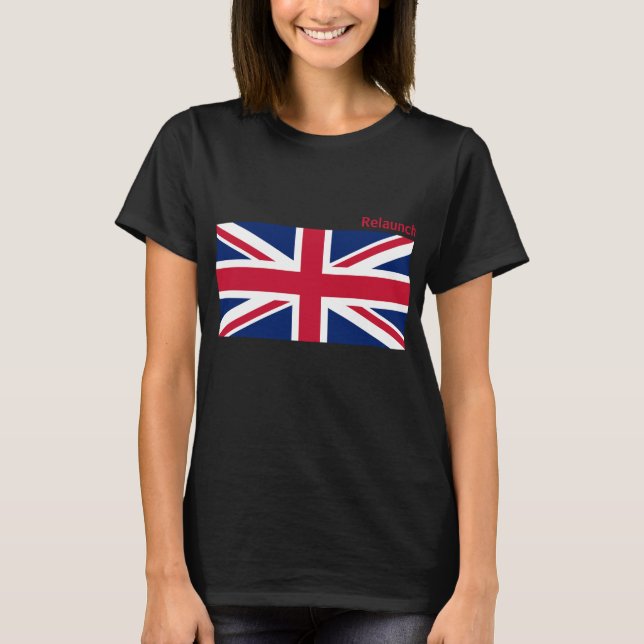 T-shirt Drapeau du Royaume-Uni (Devant)