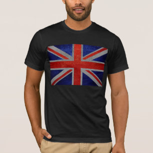 T-shirt Drapeau du Royaume-Uni Vintage