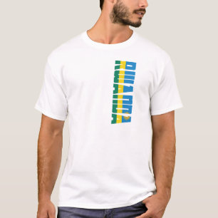 T-shirt Drapeau du Rwanda