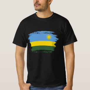 T-shirt Drapeau du Rwanda