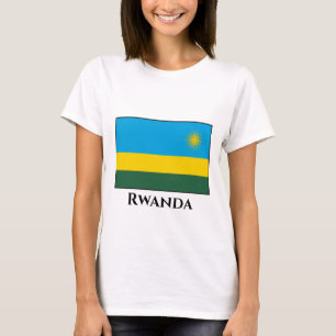 T-shirt Drapeau du Rwanda